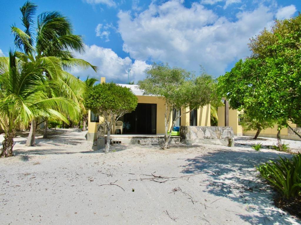 Two Bedroom Beachfront Villa Celestun Exterior foto